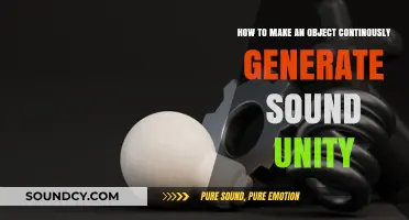 Creating Persistent Sound Effects in Unity: A Step-by-Step Guide