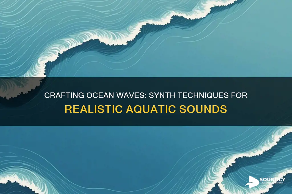 how to make an ocean sound with a synth