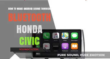 Connect Android Audio to Honda Civic via Bluetooth: A Step-by-Step Guide