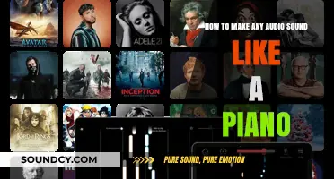 Transform Any Audio into Piano Sounds: A Step-by-Step Guide