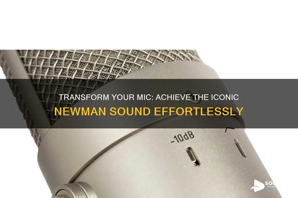 how to make any mic sound like a newman