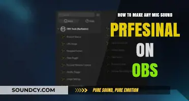 Master OBS Audio: Pro Tips to Enhance Any Microphone Sound