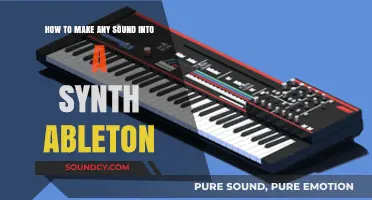 Transform Any Sound into a Synth in Ableton Live: A Step-by-Step Guide