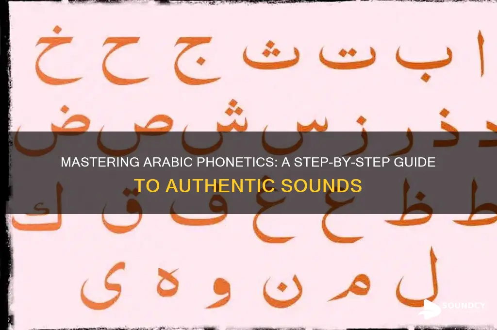 how to make arabic sounds