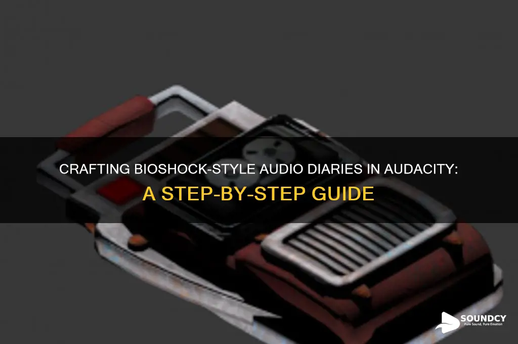how to make audacity sound like bioshock audio diaries