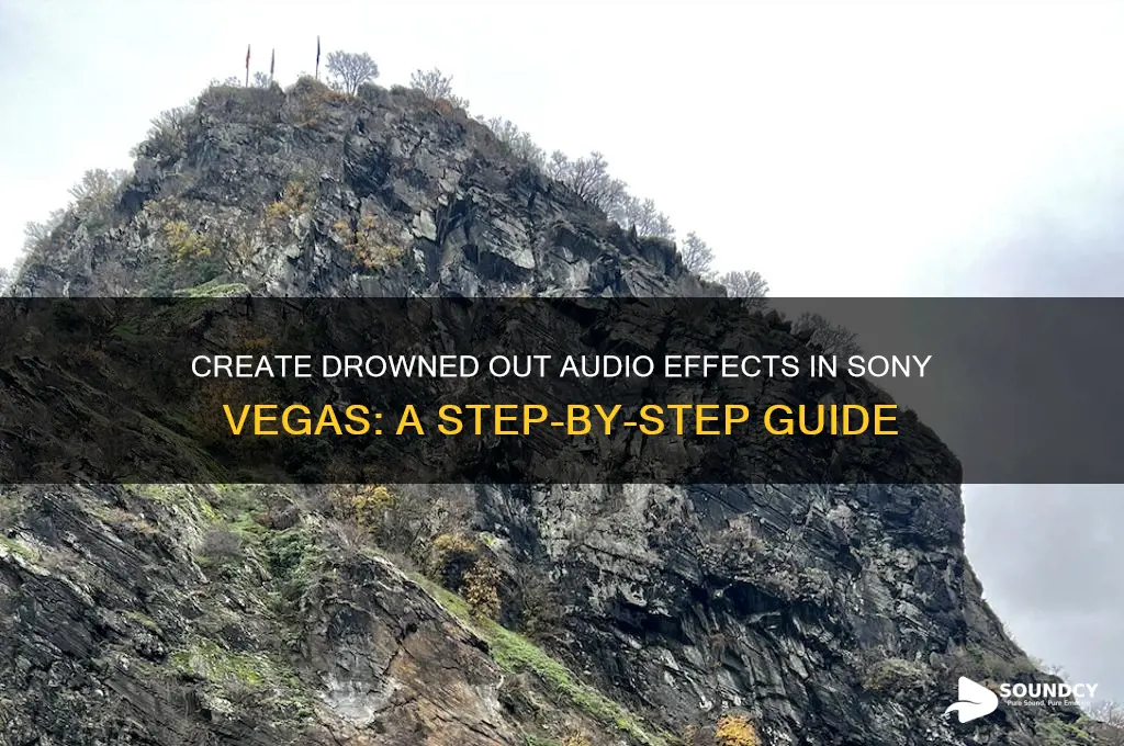 how to make audio sound drowned out sony vegas