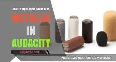 Reduce Metallic Audio in Audacity: Simple Steps for Clearer Sound