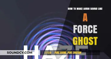 Creating Ethereal Audio: Techniques to Mimic Force Ghost Effects