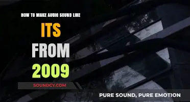 Revive the 2009 Audio Aesthetic: Techniques for Vintage Sound