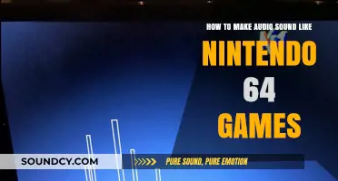 Crafting Retro Audio: Recreate Nintendo 64 Sound Effects and Music