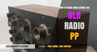 Revive Vintage Vibes: Crafting Old Radio Audio Effects Step-by-Step