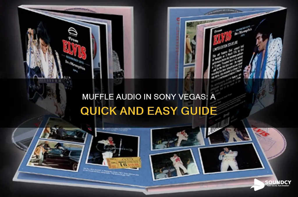 how to make audio sound muffled in sony vegas