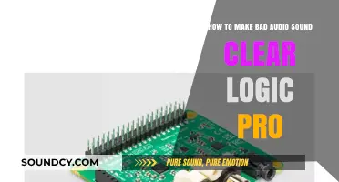 Enhance Your Audio: Clear Up Bad Sound in Logic Pro