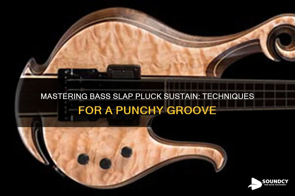 how to make bass slap pluck sound on sustain