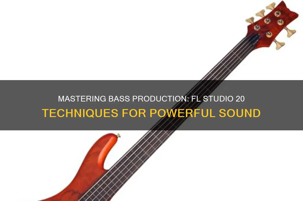 how to make bass sound in fl studio 20