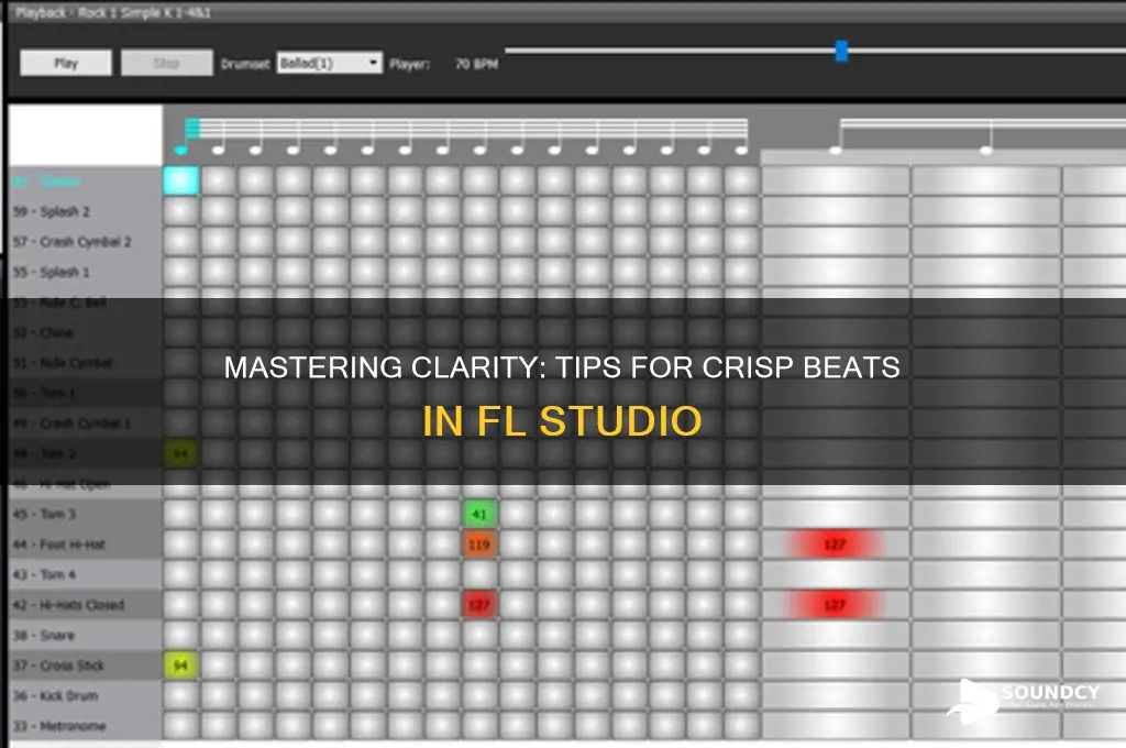 how to make beats sound clear on fl studio