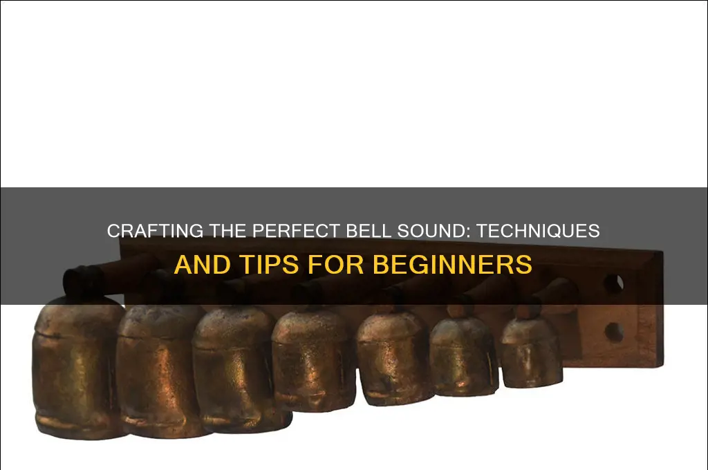 how to make bell sound