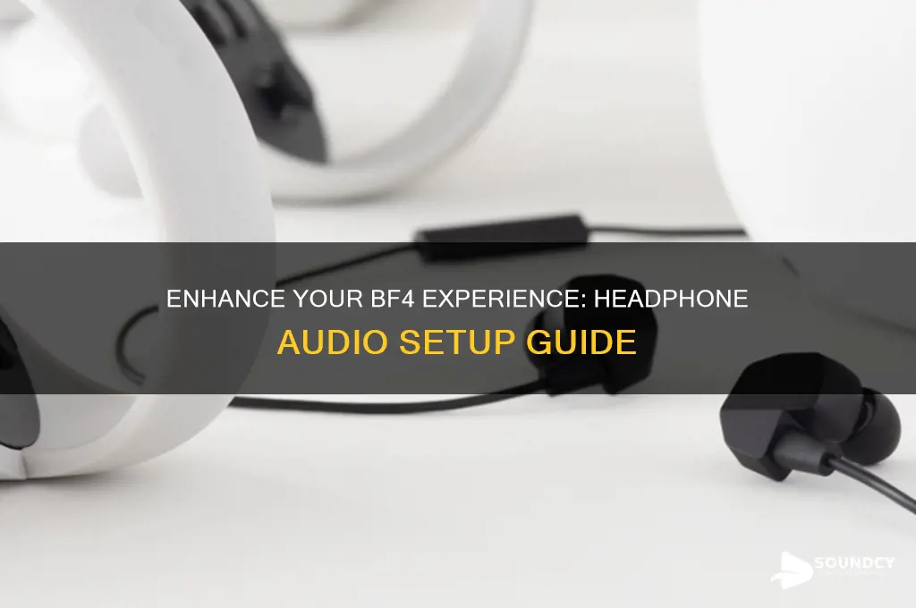 how to make bf4 sound come out of headphones