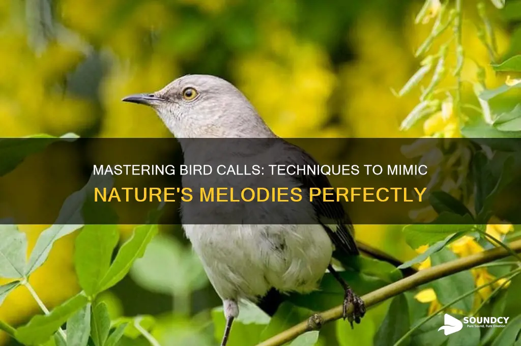 how to make bird sounds
