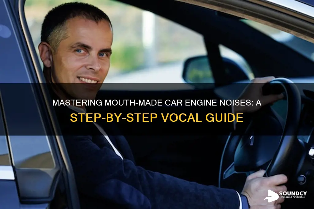 how to make car engine sounds with your mouth