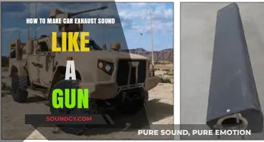 Transform Your Car Exhaust into a Gun-Like Sound: DIY Guide