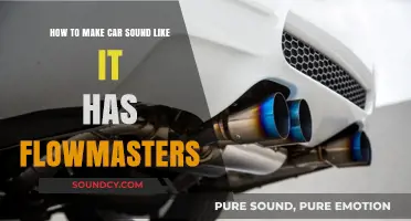 Enhance Your Car's Exhaust Note: Achieve That Flowmaster Sound