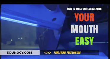 Master Car Noises: Easy Mouth Techniques for Realistic Engine Sounds