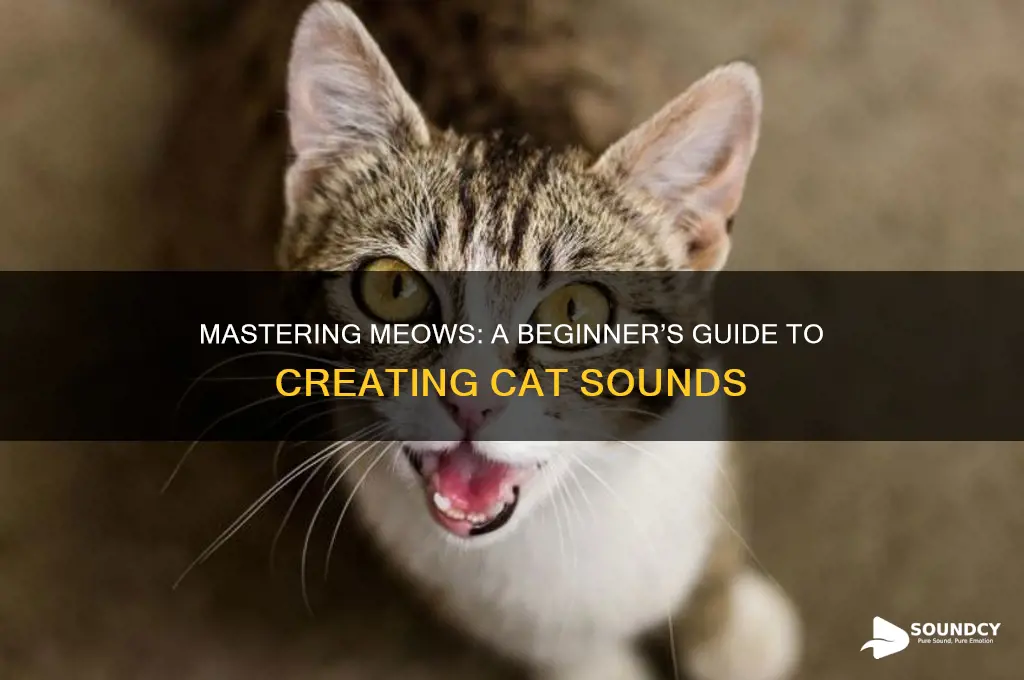 how to make cat sound