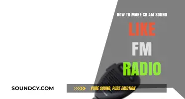 Enhance CB AM Audio: Techniques to Mimic FM Radio Quality