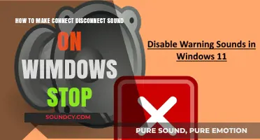 Stop Windows Connect/Disconnect Sounds: A Quick and Easy Guide