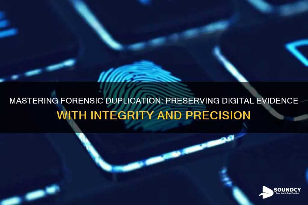 how to make copies of forensically sound digital information