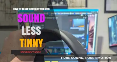 Enhance Your Corsair Void RGB Audio: Fix Tinny Sound Easily