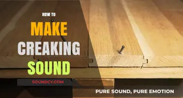 Mastering Creaking Sounds: Techniques for Creating Authentic Wooden Noises