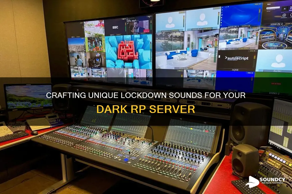 how to make custom lockdown sound for dark rp