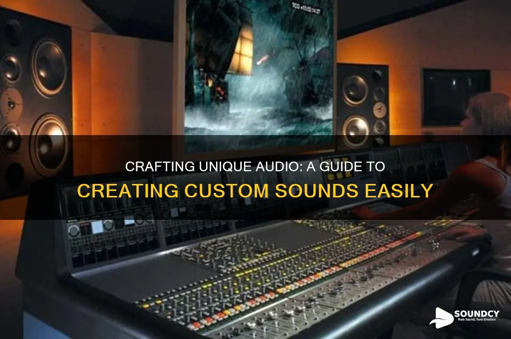 how to make custom sounds