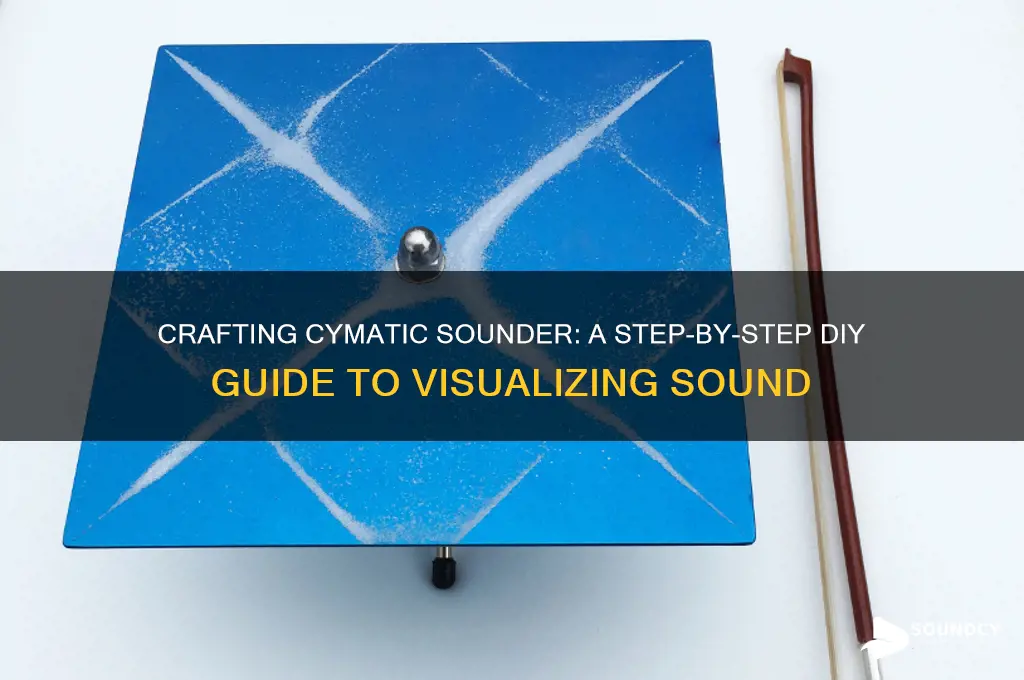 how to make cymatic sounder