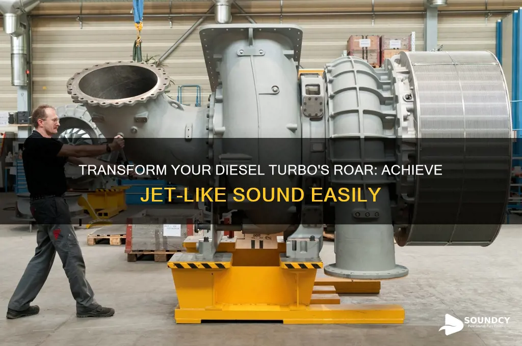 how to make disle turbo sound like a jet