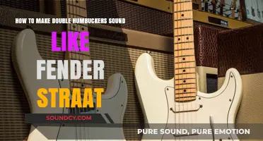 Transform Double Humbuckers to Fender Strat Tones: A Simple Guide