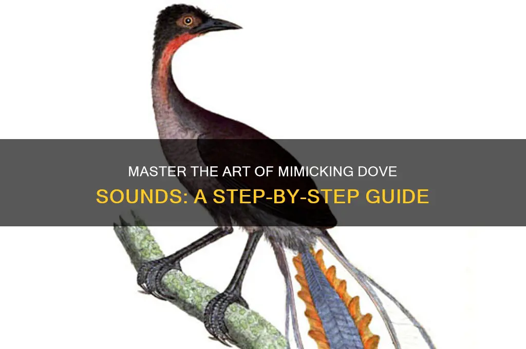 how to make dove sounds