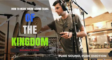 Crafting Tears of the Kingdom Drum Sounds: A Step-by-Step Guide