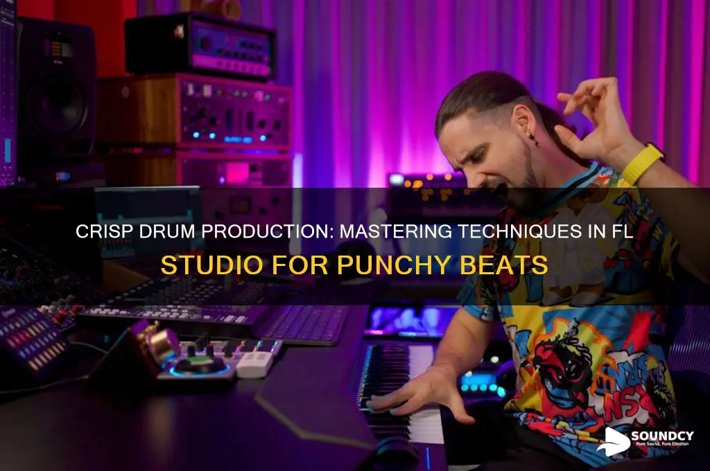 how to make drums sound crisp in fl studio