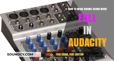 Enhance Your Drum Mix: Achieving Fuller Sound in Audacity