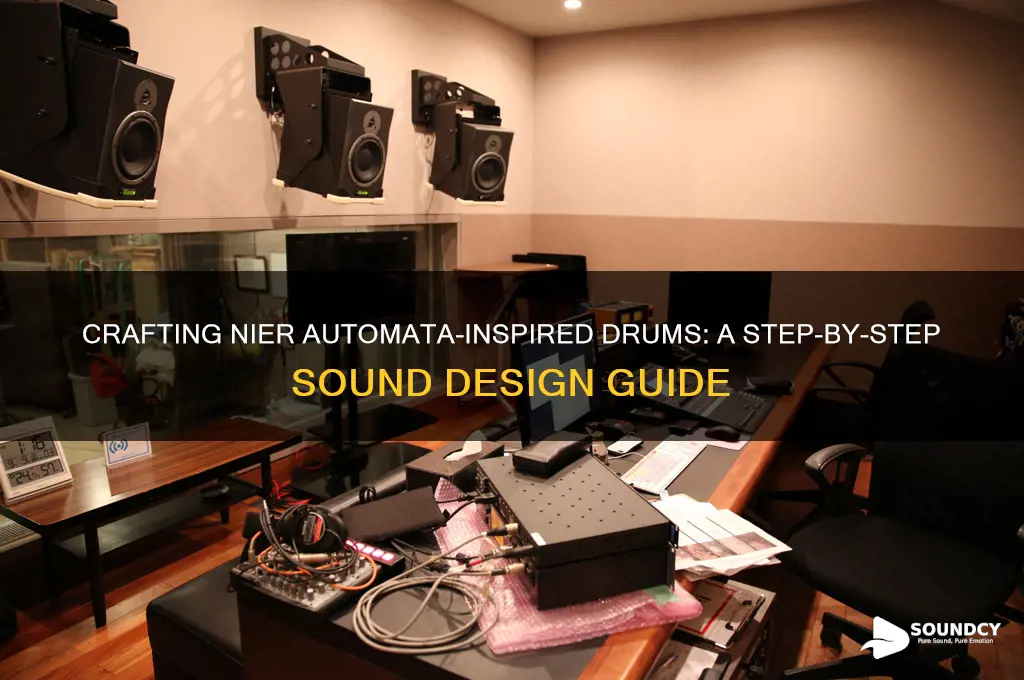 how to make drums that sound like nier automata