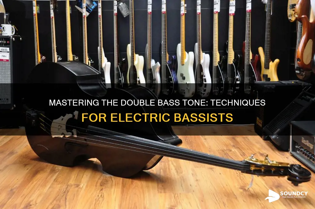 how to make electric bass sound like double bass