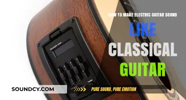 Transform Your Electric Guitar: Achieve Authentic Classical Guitar Tone Techniques