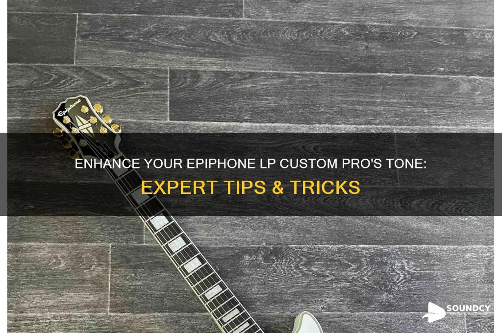 how to make epiphone lp custom pro sound great