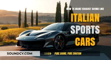 Enhance Your Exhaust Note: Achieving Italian Sports Car Sound
