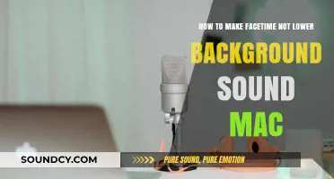 Enhance FaceTime Audio: Keep Background Sounds Clear on Mac