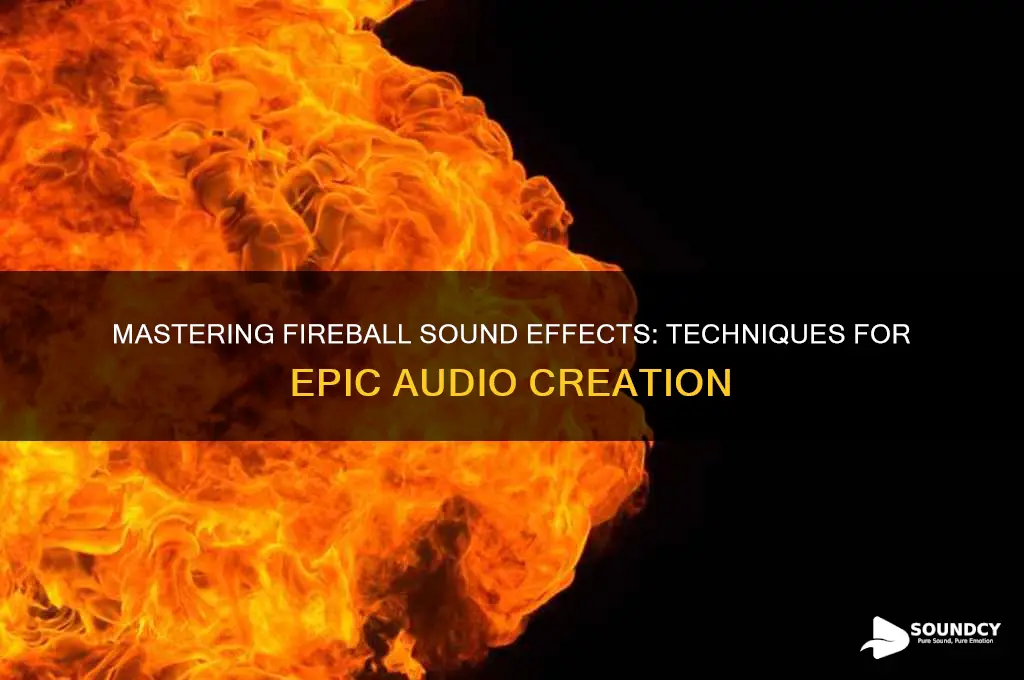 how to make fireball sounds