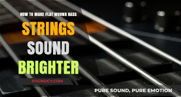 Brighten Your Tone: Enhancing Flatwound Bass Strings for Crisp Sound